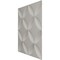 Ekena Millwork 19 5/8in. W x 19 5/8in. H Wallflower EnduraWall Decorative 3D Wall Panel Covers 2.67 Sq. Ft. WP20X20WACDB - alternate 5